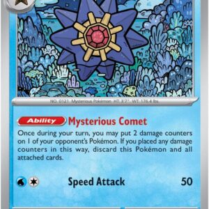 Starmie 121/165 Holofoil SV: Scarlet & Violet 151 Starmie 121/165 Holofoil SV: Scarlet & Violet 151