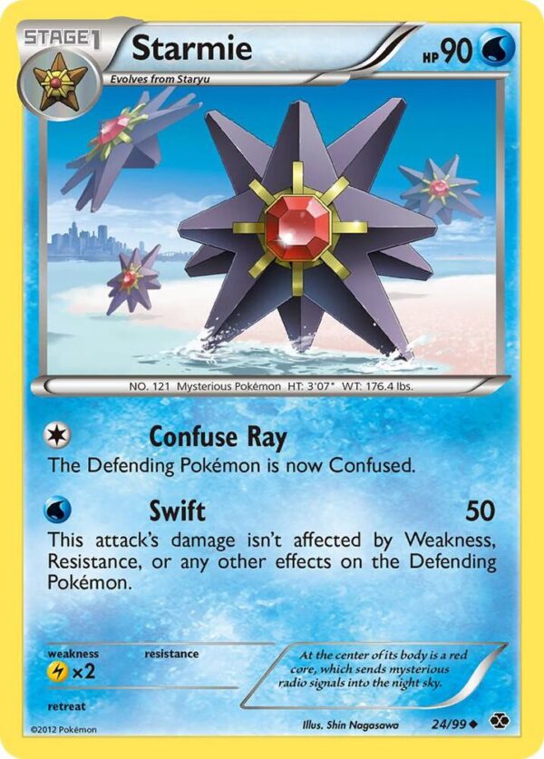 Starmie 24/99 Normal Next Destinies Starmie 24/99 Normal Next Destinies