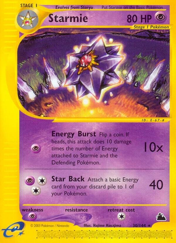 Starmie (30) 030/144 Normal Skyridge Starmie (30) 030/144 Normal Skyridge