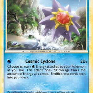 Starmie 53/123 Reverse Holofoil HeartGold SoulSilver