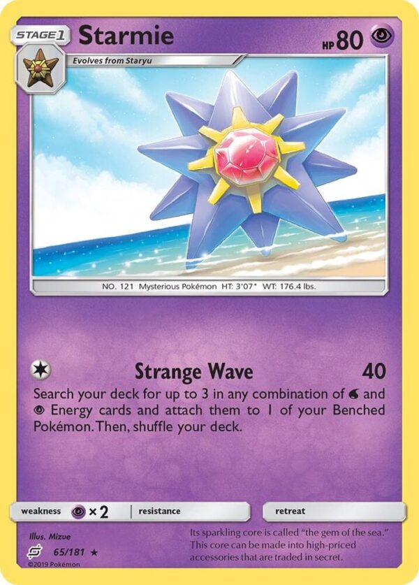 Starmie 65/181 Normal SM – Team Up Starmie 65/181 Normal SM – Team Up