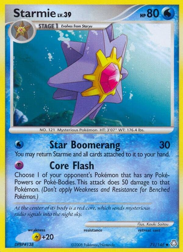 Starmie 71/146 Normal Legends Awakened Starmie 71/146 Normal Legends Awakened