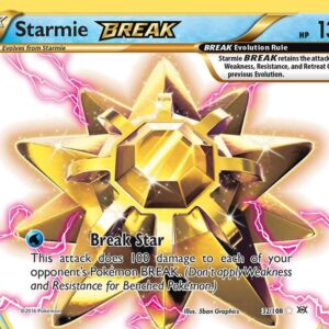 Starmie BREAK 32/108 Holofoil XY – Evolutions Starmie BREAK 32/108 Holofoil XY – Evolutions