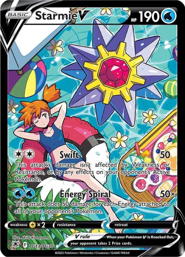 Starmie V TG13/TG30 Holofoil SWSH10: Astral Radiance Trainer Gallery Starmie V TG13/TG30 Holofoil SWSH10: Astral Radiance Trainer Gallery