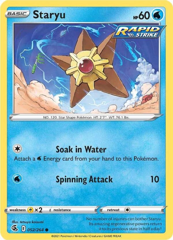 Staryu 052/264 Normal SWSH08: Fusion Strike