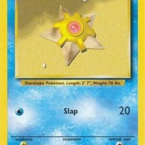 Staryu 065/102 Normal Base Set Staryu 065/102 Normal Base Set