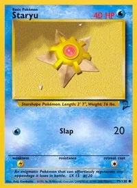 Staryu | 095/130 | Normal | Base Set 2