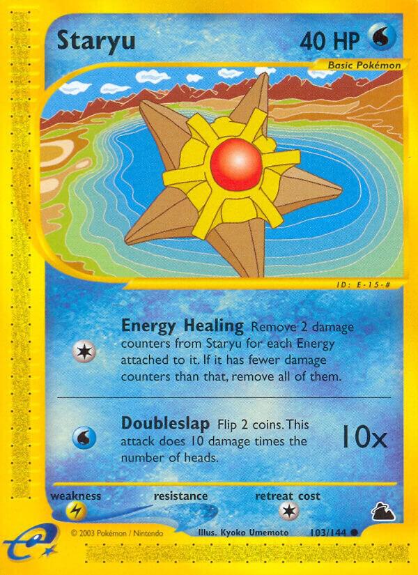 Staryu (103) 103/144 Reverse Holofoil Skyridge