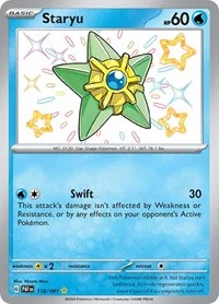 Staryu | 118/091 | Holofoil | SV: Paldean Fates