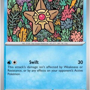 Staryu 120/165 Normal SV: Scarlet & Violet 151 Staryu 120/165 Normal SV: Scarlet & Violet 151