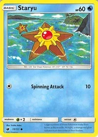 Staryu | 15/111 | Reverse Holofoil | SM - Crimson Invasion