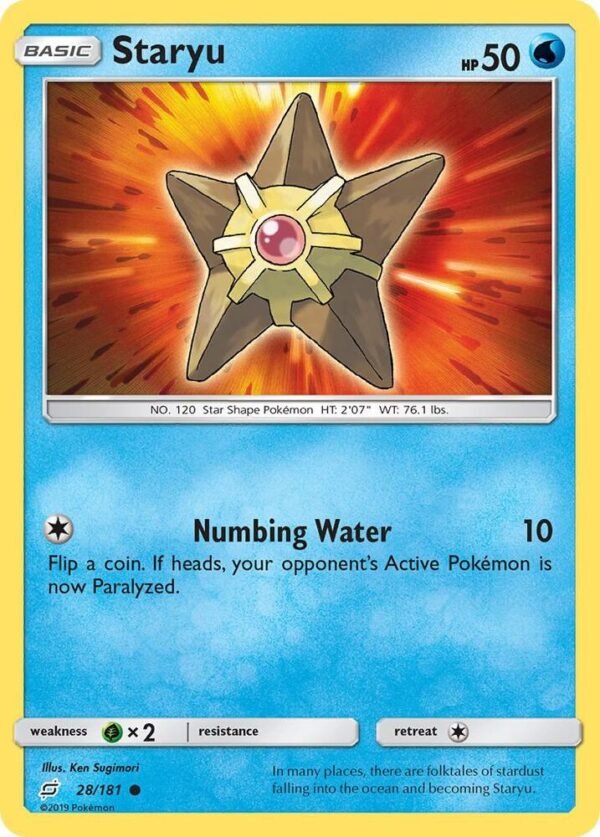 Staryu 28/181 Normal SM – Team Up Staryu 28/181 Normal SM – Team Up