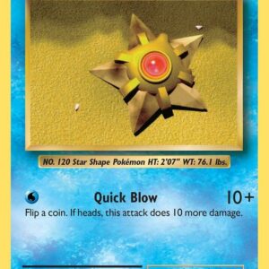 Staryu 30/108 Normal XY – Evolutions