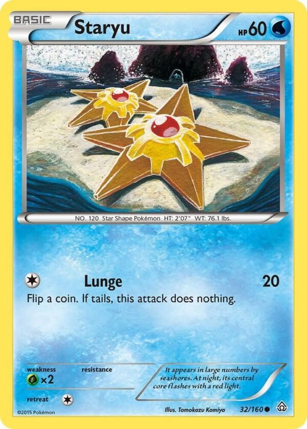 Staryu 32/160 Normal XY – Primal Clash Staryu 32/160 Normal XY – Primal Clash