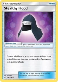 Stealthy Hood | 186/214 | Reverse Holofoil | SM - Unbroken Bonds
