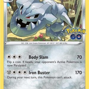 Steelix 044/078 Reverse Holofoil Pokemon GO