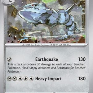 Steelix 125/182 Holofoil SV04: Paradox Rift