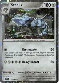 Steelix | 125/182 (Cosmos Holo) | Holofoil | Miscellaneous Cards & Products
