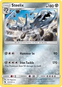 Steelix | 125/214 | Reverse Holofoil | SM - Lost Thunder