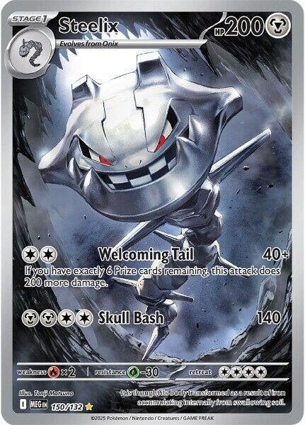 Steelix 150/132 Holofoil ME01: Mega Evolution