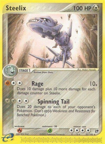 Steelix 23/100 Normal Sandstorm Steelix 23/100 Normal Sandstorm