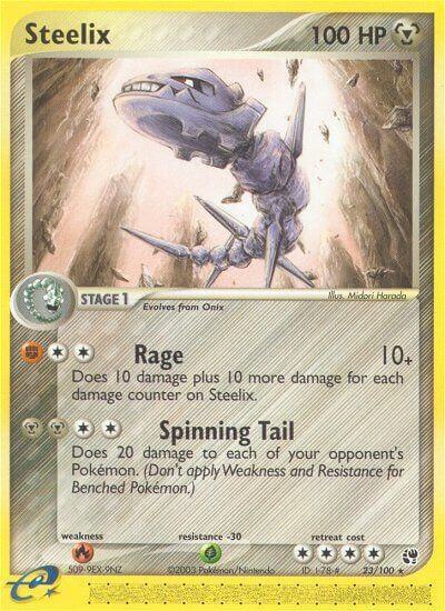 Steelix 23/100 Reverse Holofoil Sandstorm