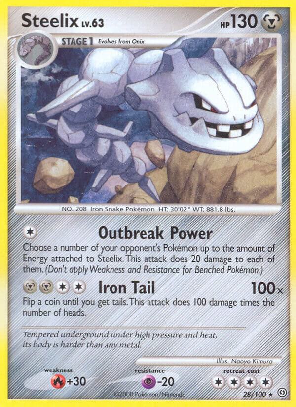 Steelix 28/100 Normal Stormfront