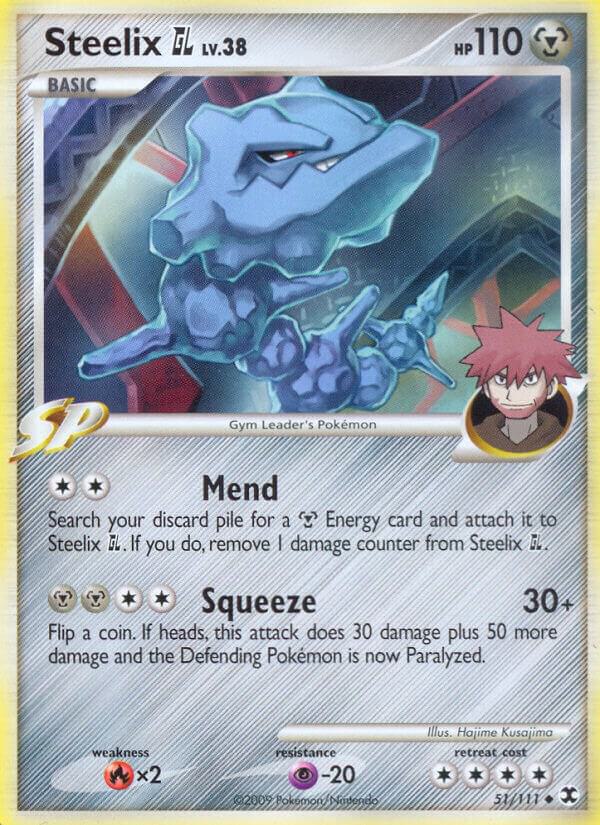 Steelix GL 51/111 Normal Rising Rivals Steelix GL 51/111 Normal Rising Rivals