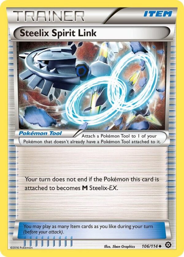 Steelix Spirit Link 106/114 Normal XY – Steam Siege