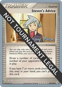 Steven's Advice | 2005 (Jeremy Maron) | 92/101 | Normal | World Championship Decks