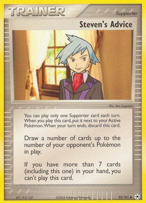 Steven’s Advice 92/101 Normal Hidden Legends Steven’s Advice 92/101 Normal Hidden Legends