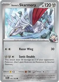 Steven's Skarmory | 142/182 | Normal | SV10: Destined Rivals