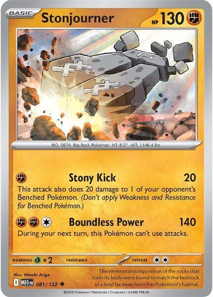 Stonjourner 081/132 Normal ME01: Mega Evolution