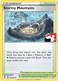 Stormy Mountains | 161/203 | Normal | Prize Pack Series Cards