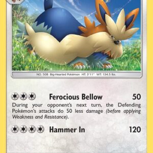 Stoutland 105/149 Reverse Holofoil SM Base Set Stoutland 105/149 Reverse Holofoil SM Base Set