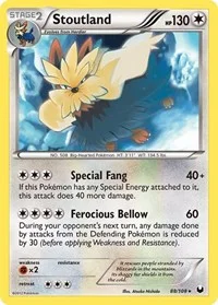 Stoutland | 88/108 | Reverse Holofoil | Dark Explorers