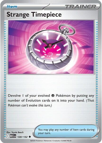 Strange Timepiece 128/132 Reverse Holofoil ME01: Mega Evolution
