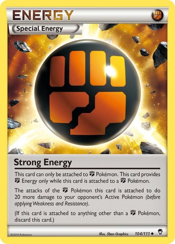 Strong Energy 104/111 Normal XY – Furious Fists Strong Energy 104/111 Normal XY – Furious Fists
