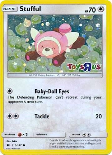 Stufful 110/147 (Toys R Us) Holofoil Miscellaneous Cards & Products Stufful 110/147 (Toys R Us) Holofoil Miscellaneous Cards & Products
