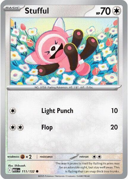 Stufful 111/132 Normal ME01: Mega Evolution