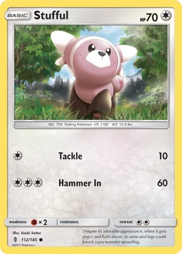 Stufful 112/145 Normal SM – Guardians Rising