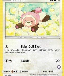Stufful (12) 110/147 Normal SM Trainer Kit: Alolan Sandslash & Alolan Ninetales