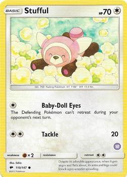 Stufful (12) 110/147 Normal SM Trainer Kit: Alolan Sandslash & Alolan Ninetales
