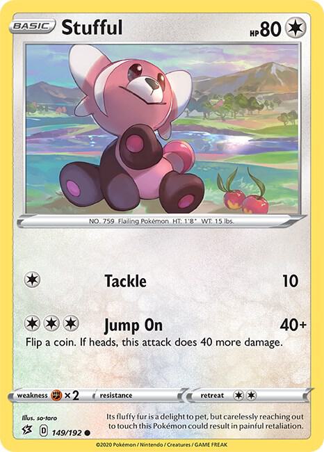 Stufful 149/192 Normal SWSH02: Rebel Clash