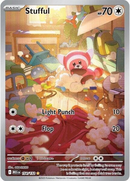 Stufful 154/132 Holofoil ME01: Mega Evolution