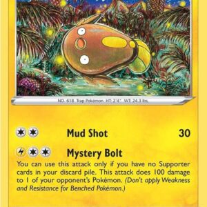Stunfisk 055/195 Reverse Holofoil SWSH12: Silver Tempest