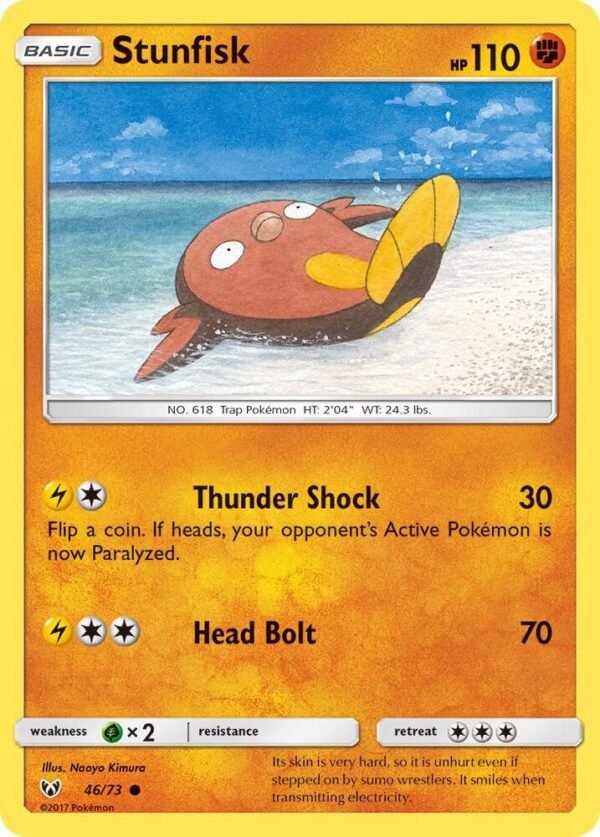 Stunfisk 46/73 Normal Shining Legends