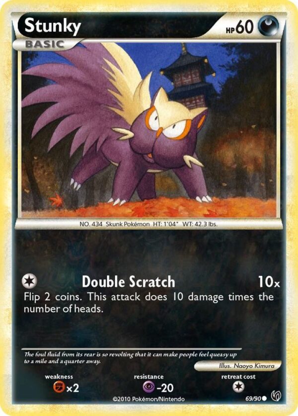Stunky 69/90 Reverse Holofoil Undaunted