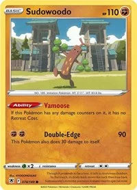 Sudowoodo | 074/189 | Reverse Holofoil | SWSH10: Astral Radiance