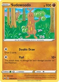 Sudowoodo | 100/202 | Reverse Holofoil | SWSH01: Sword & Shield Base Set
